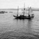 <strong>Navire décoré à l’occasion des Fêtes de Gaspé commémorant l’arrivée de Jacques Cartier en 1534</strong>