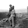 Françoise Masson et Pierre Dansereau sur un rempart de l’Acropole d'Athènes en Grèce