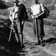 H. Humbert et Quoëx dans les Alpes françaises près du village de Gars