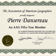 <strong>Certificat soulignant les 50 ans de participation de Pierre Dansereau  l'<i>Association of American Geographers</i></strong>