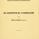 Page frontispice d’une publication de Pierre Dansereau intitulée Les conditions de l’acériculture