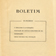 Page frontispice de la publication Boletim annonçant notamment, le texte d’une conférence de Pierre Dansereau prononcée au Brésil
