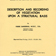 Page frontispice dune publication de Pierre Dansereau intitule Description and Recording of Vegetation Upon a Structural Basis