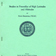 Page frontispice d’une publication de Pierre Dansereau intitulée Studies in Potentillae of High Latitudes and Altitudes