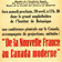 Annonce dune confrence de Pierre Dansereau, prsente  lInstitut de Botanique de Montpellier en France, intitule De la Nouvelle-France au Canada moderne