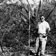 <strong>Bob Ben devant un <i>Cephalocereus royenii</i> dans la Rserve de la fort Guanica  Puerto Rico</strong>