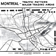 Carte intitulée Montreal-Traffic Pattern Major Trading Areas ayant servi aux travaux de la Commission fédérale d'étude sur le logement et l'aménagement urbain