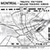 Carte intitule Montreal-Traffic Pattern Major Trading Areas ayant servi aux travaux de la Commission fdrale d'tude sur le logement et l'amnagement urbain