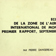 <strong>Page frontispice du premier rapport du projet EZAIM intitul <i>cologie de la zone de l'aroport international de Montral</i> rdig par Pierre Dansereau</strong>