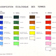<strong>Tableau des couleurs de référence développées par Pierre Dansereau lors de ses recherches sur l'occupation écologique des terres</strong>