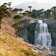 Paysage de la rgion de Caviahue-Copahue prsentant le Rio Agrio dans la cordillre des Andes en Argentine