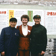 <strong>Pierre Dansereau et Marion Dewar, membres d'une délégation canadienne en Chine, en compagnie d'un vieil ouvrier dans la commune de Tsao-Yang</strong>