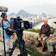 La technicienne de son Diane Carrière, Pierre Dansereau et le réalisateur Fernand Dansereau, au Brésil lors du tournage du film Quelques raisons d'espérer
