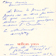 Lettre de voeux offerte à Pierre Dansereau par Georges-Étienne Cartier, ancien membre des Jeune-Canada